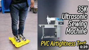 35 kHz Ultrasonik Dikiş Makinesi PVC Sızdırmazlık Testi