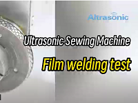 Ultrasonik Dikiş Makinesi Kumaş Kaynak Testi