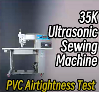 35kHz Ultrasonik Dikiş Makinesi PVC Sızdırmazlık Testi