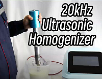 20kHz Ultrasonik Homojenizatör