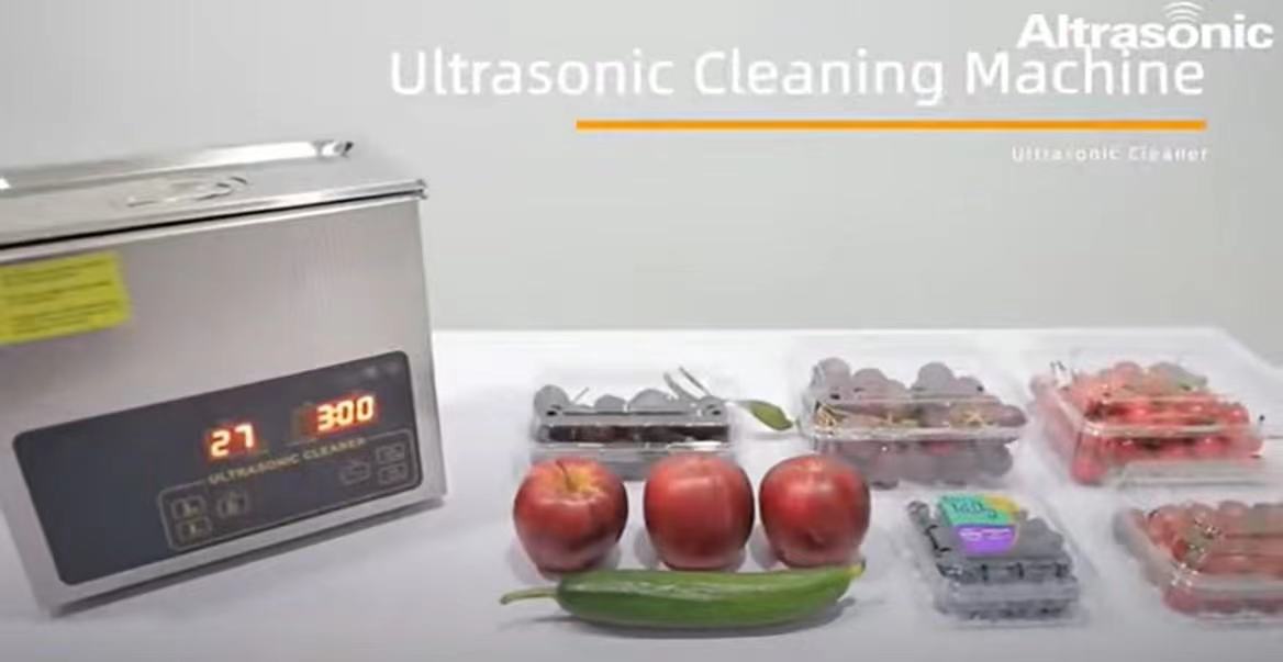 Ultrasonik Temizleme Makinesi Meyve ve Sebzeleri Nasıl Temizler?